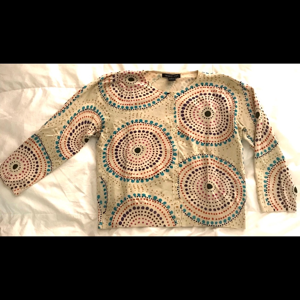Printed Cardigan